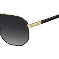 Hugo Boss BOSS 1832/S 0NZ 9O 59 Matte Gold Black / Dark Grey Gradient Lenses