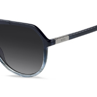 Hugo Boss BOSS 1831/S 38I 9O 58 Black Horn / Dark Grey Gradient Lenses