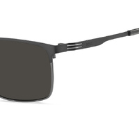 Hugo Boss BOSS 1837/G/S SVK IR 57 Matte Ruthenium Black / Grey Lenses