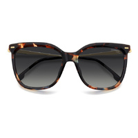Carrera 3071/S 6UZ WJ 57 Teal Havana Gold / Grey Gradient Polarised Lenses