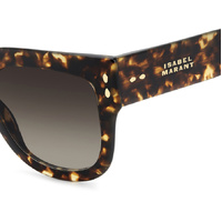 Isabel Marant IM 0225/S 086 HA 53 Havana / Brown Gradient Lenses