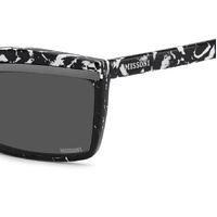 Missoni MIS 0263/S TCB IR 63 Black White Havana / Grey Lenses