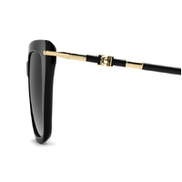 Carolina Herrera HER 0351/G/S 807 9O 54 Black / Dark Grey Gradient Lenses