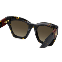Carolina Herrera HER 0327/S 086 HA 52 Havana / Brown Gradient Lenses