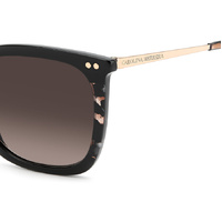 Carolina Herrera HER 0344/S 2TB HA 55 Black Pink Havana / Brown Gradient Lenses