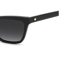 Kate Spade AISHA 2/S 807 9O 55 Black / Dark Grey Gradient Lenses