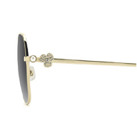 Kate Spade VANDRA 2/F/S RHL 9O 57 Gold Black / Dark Grey Gradient Lenses