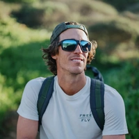 Smith Backcast 003 QG 61 Matte Black / Blue Mirror Polarised Chromapop Lenses