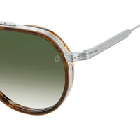 David Beckham DB 1226/G/S 9CI 8Z 57 Palladium Brown / Green Gradient Lenses