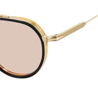 David Beckham DB 1226/G/S RHL 63 57 Gold Black / Pink Photochromic Lenses