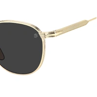 David Beckham DB 1228/S RHL 2K 51 Gold Black / Grey Lenses