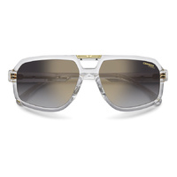 Carrera Victory C 26/S 900 FQ 59 Crystal / Grey Gradient w Gold Mirror Lenses