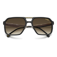 Carrera Victory C 27/S I46 86 59 Matte Black Gold / Black Brown Green Gradient Lenses
