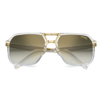 Carrera Victory C 27/S REJ D6 59 Crystal Gold / Green Gradient w Mirror Lenses