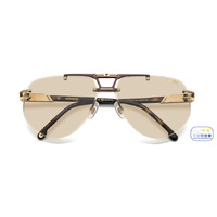 Carrera 1087/S 06J II 63 Gold Havana / Brown Photochromic Lenses