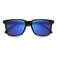 Carrera C Sport 13/S D51 Z0 55 Black Blue / Blue Mirror Lenses