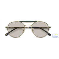 Carrera 381/S PEF 7O 52 Gold Green / Grey Photochromic Lenses