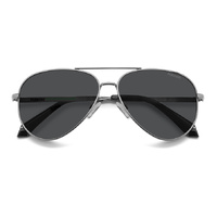 Polaroid Kids PLD 8073/S GUA M9 55 Ruthenium Grey / Grey Polarised Lenses