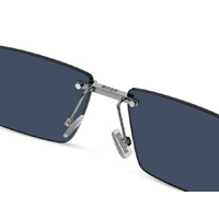 Hugo Boss BOSS 1918/S 6LB MT 57 Ruthenium / Green Mirror Lenses