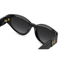 Carolina Herrera HER 0370/S 807 9O 52 Black / Dark Grey Gradient Lenses