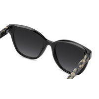 Carolina Herrera HER 0360/S TCB 9O 53 Black White Havana / Dark Grey Gradient Lenses