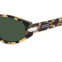 Isabel Marant IM 0265/S C9B QT 58 Havana Honey / Green Lenses