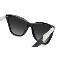 Carolina Herrera HER 0374/S 80S 9O 59 Black White / Dark Grey Gradient Lenses