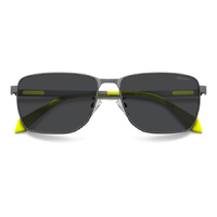 Polaroid PLD 2171/G/S/X R80 M9 58 Matte Dark Ruthenium / Grey Polarised Lenses