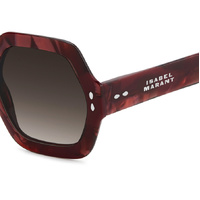 Isabel Marant IM 0004/N/S JR9 HA 52 Marble Red / Brown Gradient Lenses