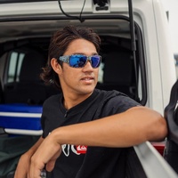 Smith Guide's Choice/N U1F 4J 62 Matte Flint Tarmac Tortoise / Dark Blue Mirror Chromapop Polarised Lenses