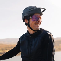 Smith Syncline 4QI G0 99 Matte Meteorite Crystal / Low Light Rose Blue Mirror Chromapop Lenses