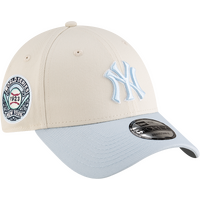 New Era New York Yankees 9Forty World Series Patch Ivory/Blue OSFM