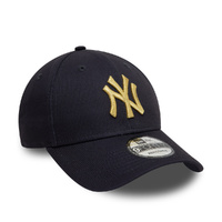 New Era New York Yankees 9Forty Metallic Navy OSFM