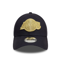 New Era Los Angeles Lakers 9Forty Metallic Navy OSFM