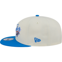 New Era Oklahoma City Thunder 9Fifty Two Tone Script Beige/Blue OSFM