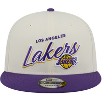 New Era Los Angeles Lakers 9Fifty Two Tone Script Beige/Purple OSFM