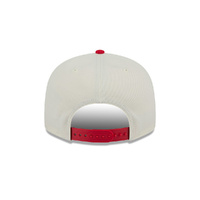 New Era Chicago Bulls 9Fifty Two Tone Script Beige/Red OSFM