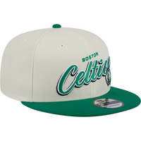 New Era Boston Celtics 9Fifty Two Tone Script Beige/Green OSFM
