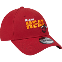 New Era Miami Heat 9Forty Strike Through Red OSFM