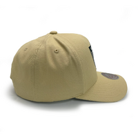Mitchell & Ness Las Vegas Raiders Pro Crown Pinch Core Khaki OSFM