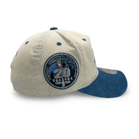 Mitchell & Ness Minnesota Timberwolves Deadstock Origins Cord 20th Season White Cream/Blue OSFM