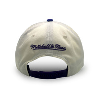 Mitchell & Ness Los Angeles Lakers Pro Pinch Tilted White Cream/Purple OSFM
