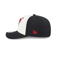 New Era Essendon Bombers 9Seventy SS NRL26 Two-Tone Contrast Chrome/Red OSFM