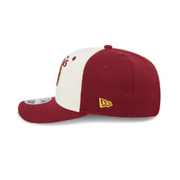 New Era Brisbane Lions 9Seventy SS NRL26 Two-Tone Contrast Chrome/Maroon OSFM
