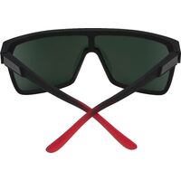 Spy Flynn 670323803673 Soft Matte Black Red Fade / Happy Gray Green with Light Red Spectra Mirror Lenses