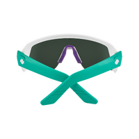 Spy Monolith Speed 6700000000234 Matte White Teal / Happy Grey Green Dark Purple Mirror Lenses