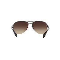 Prada Linea Rossa PS56MS 5AV6S1-65 Gunmetal / Brown Gradient Lenses