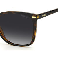 Polaroid PLD 4108/S 086 LA 55 Havana / Brown Gradient Polarised Lenses
