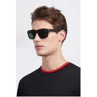 Carrera Ducati CARDUC 003/S 003 UC 57 Matte Black / Green Polarised Lenses