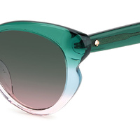 Kate Spade ELINA/G/S 3UK JP 53 Green Blue / Green Pink Gradient Lenses
